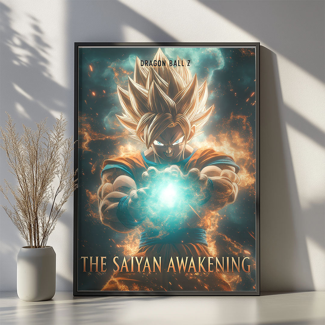 Super Saiyan Kamehameha Poster