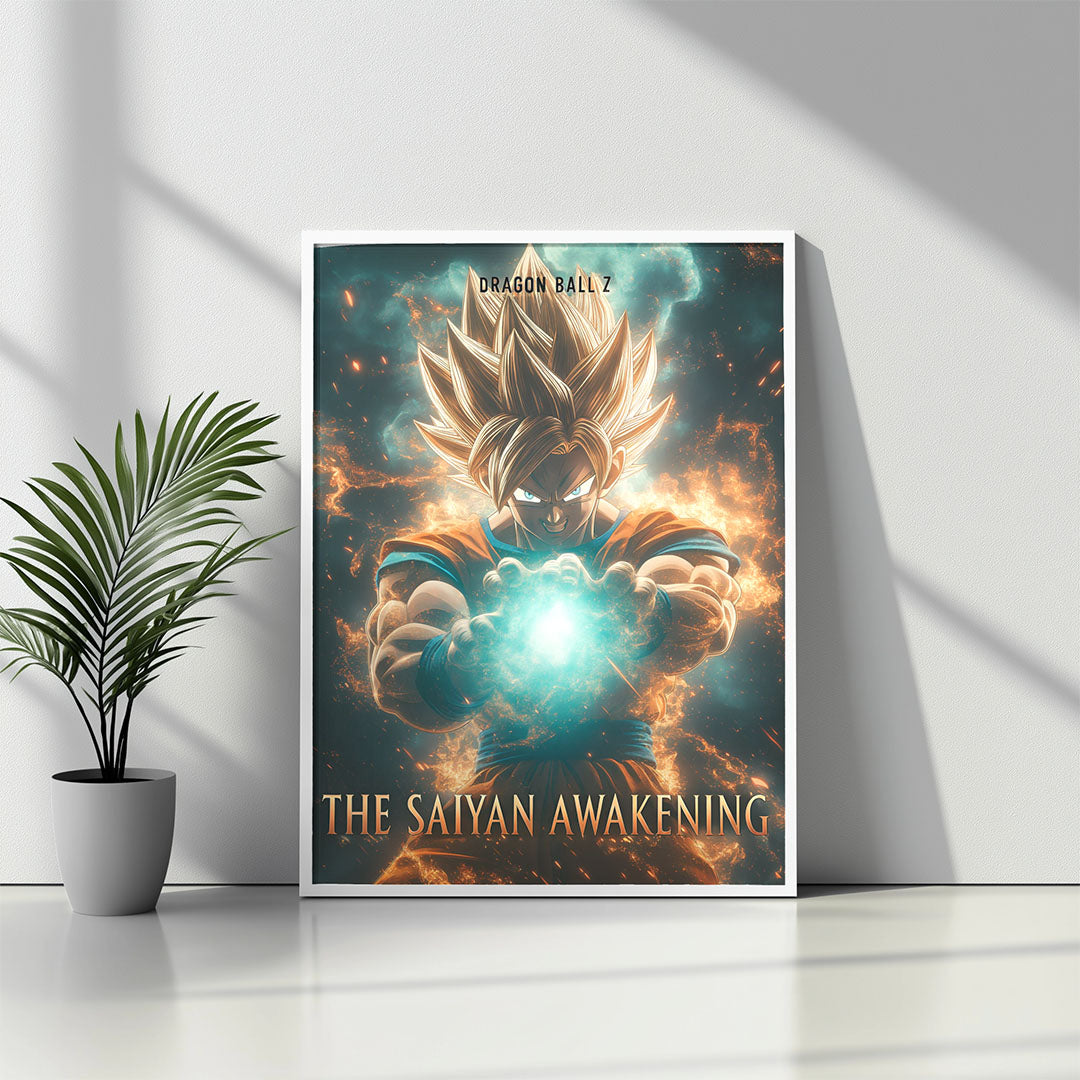 Super Saiyan Kamehameha Poster