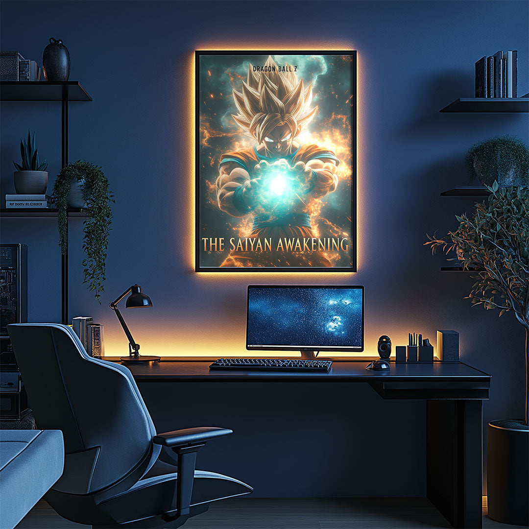 Super Saiyan Kamehameha Poster