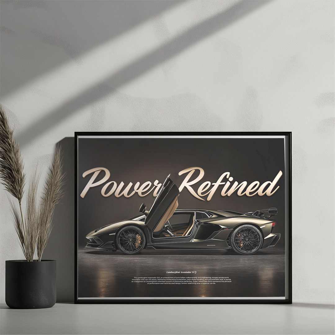 Power Refined - Lamborghini Aventador SVJ