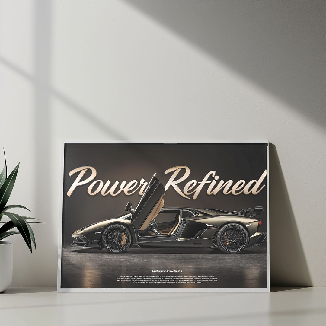 Power Refined - Lamborghini Aventador SVJ