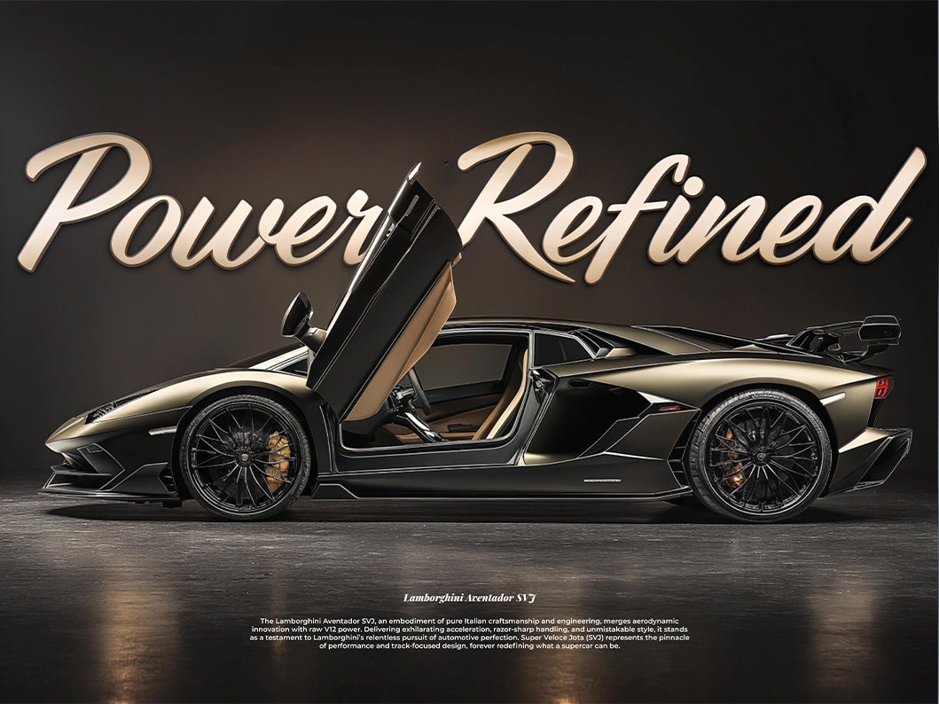 Power Refined - Lamborghini Aventador SVJ