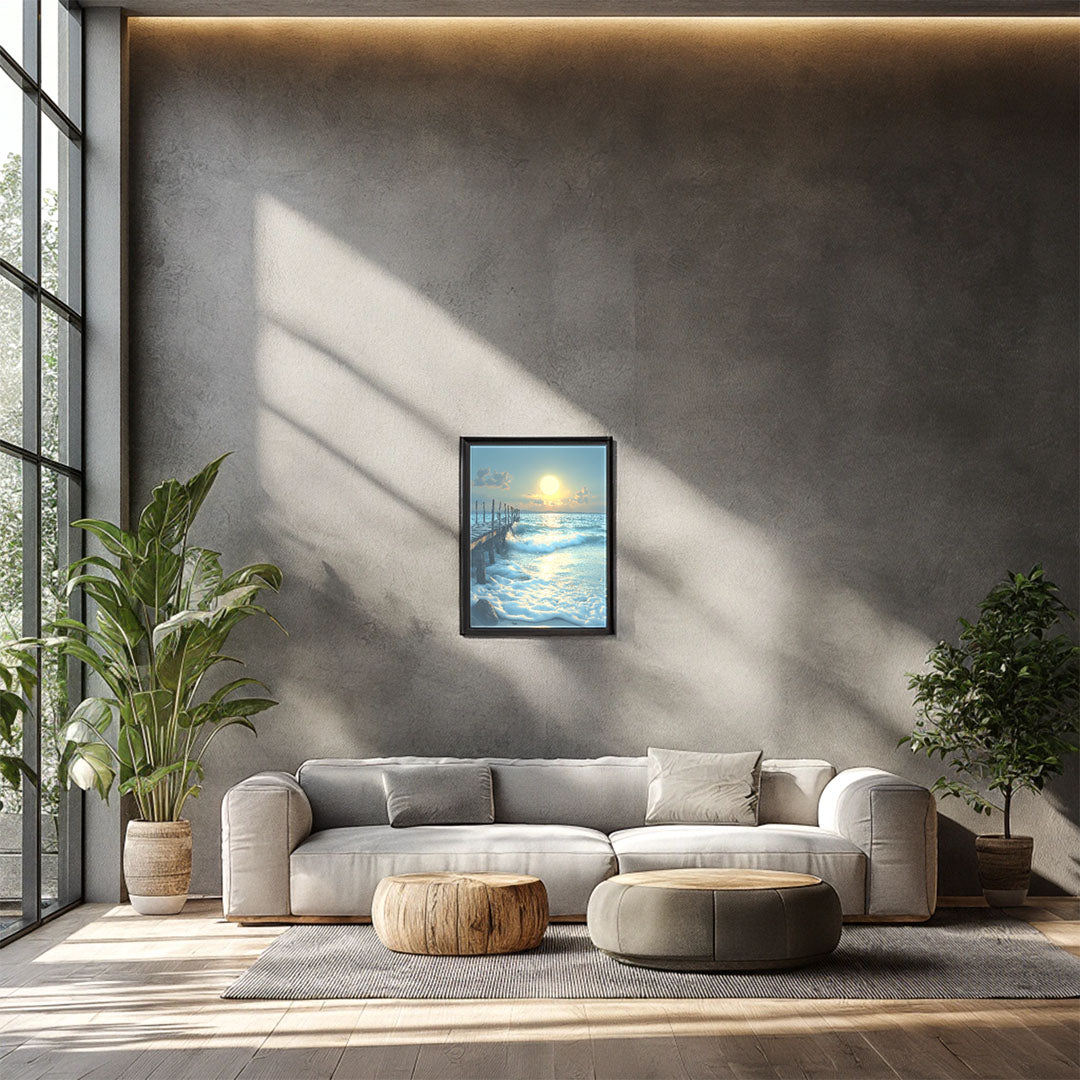 Moonlit Shoreline