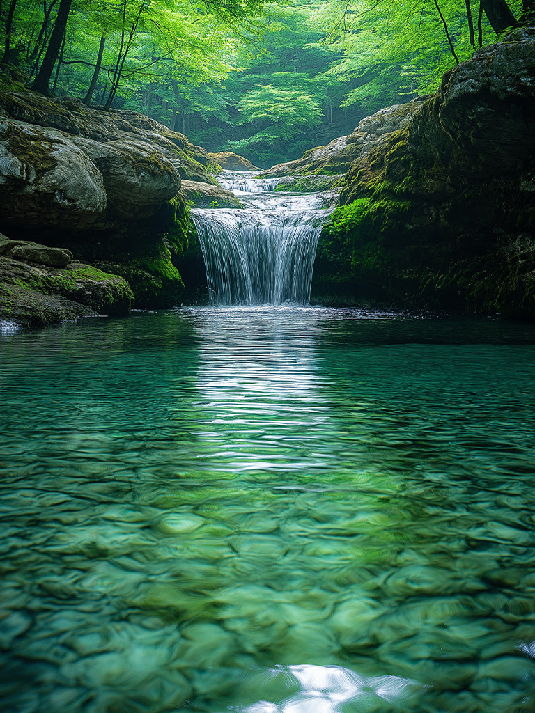 Forest Waterfall