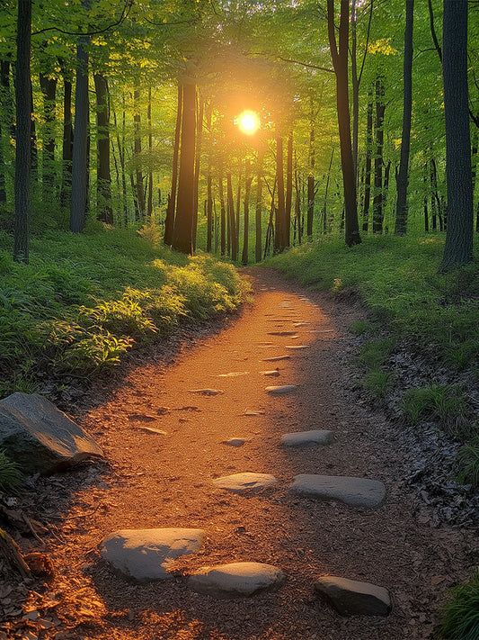Pathway Through the Woods